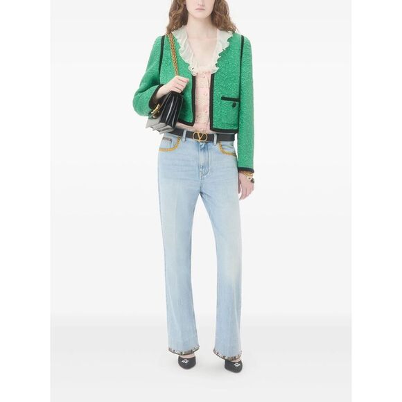 Valentino Blue Denim - Boyfriend Jeans Women